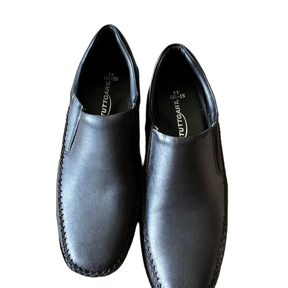 STUTTGART SI-121 Men Shoe Size 44 Black-Germany Brand -Genuine Leather main image 4